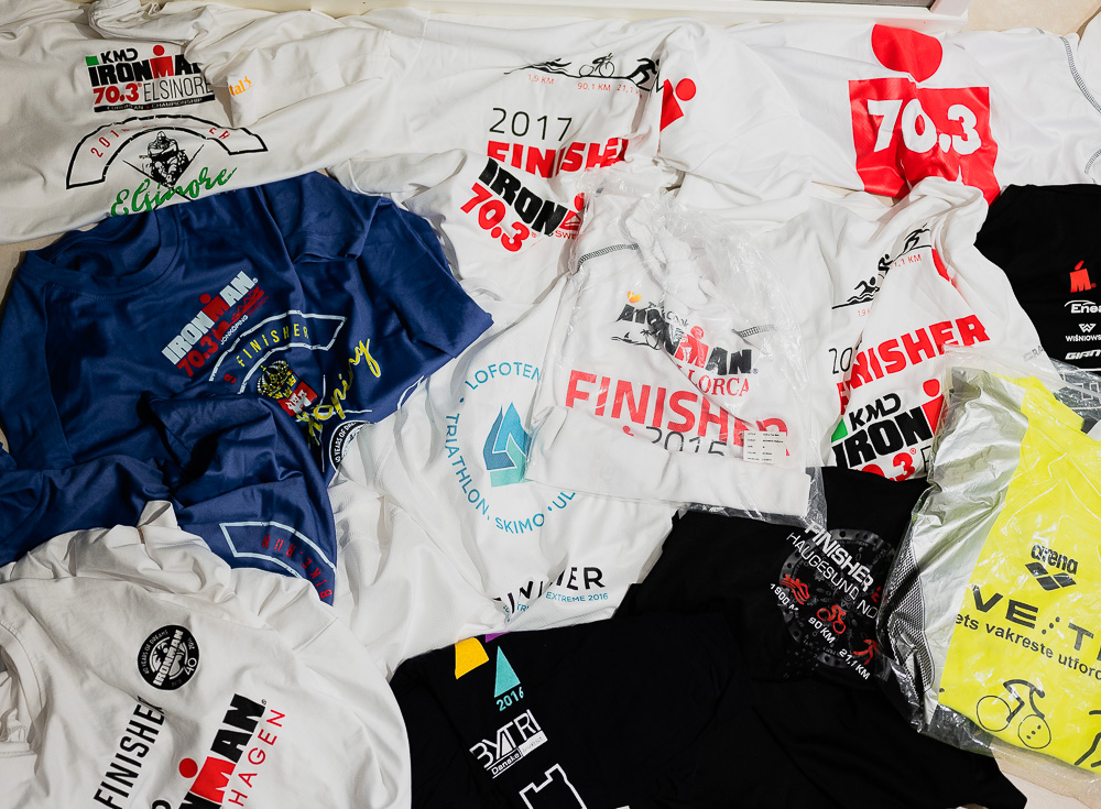 Finisher t-shirts